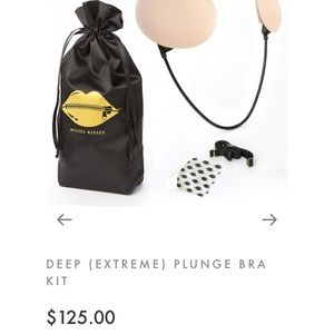 Misses Kisses deep plunge bra. New